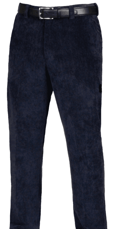 Blue corduroy pants