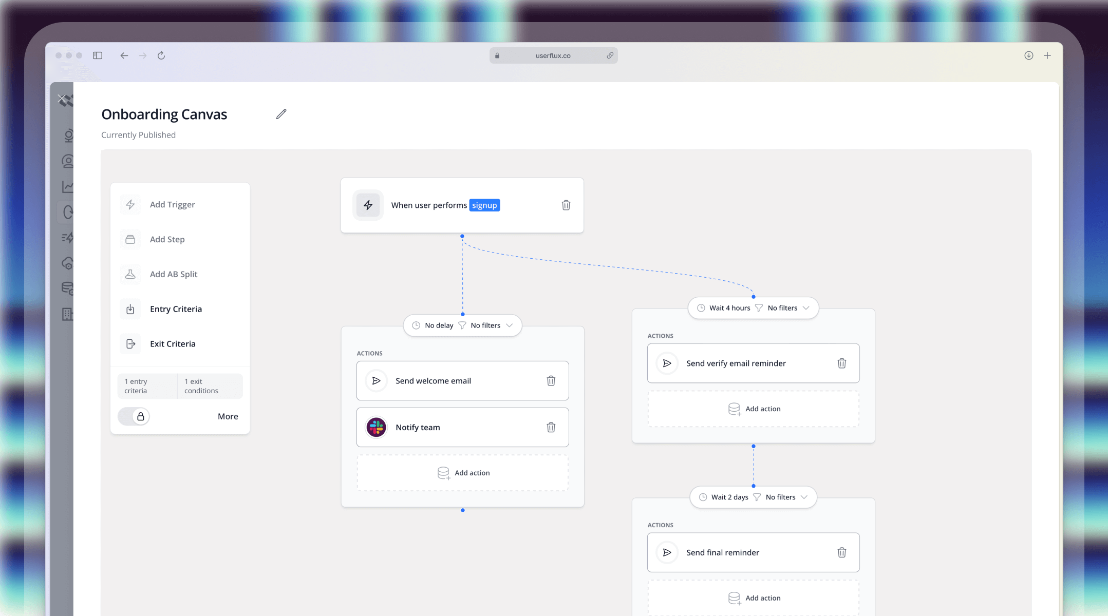 User flows hero visual